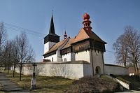 Banín – kostel sv. Barbory