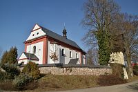 Kamenná Horka – kostel sv. Máří Magdalény