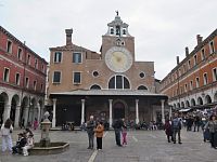 Benátky - kostel sv. Jakuba Většího v Rialtu  (Venezia - Chiesa di San Giacomo di Rialto)