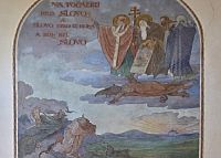 Alšova freska v presbytáři