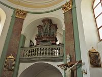 interiér kostela sv. Štěpána