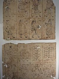 fragment karetní hry, 1588