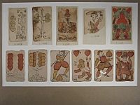 fragment karetní hry, polovina 16. stol.