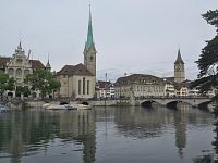 Curych – Královské opatství a Chagallovy vitráže  (Zürich – Fraumünster)