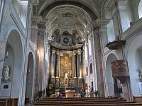 Lucern – kostel Panny Marie Pomocnice křesťanů  (Luzern – Mariahilfkirche)