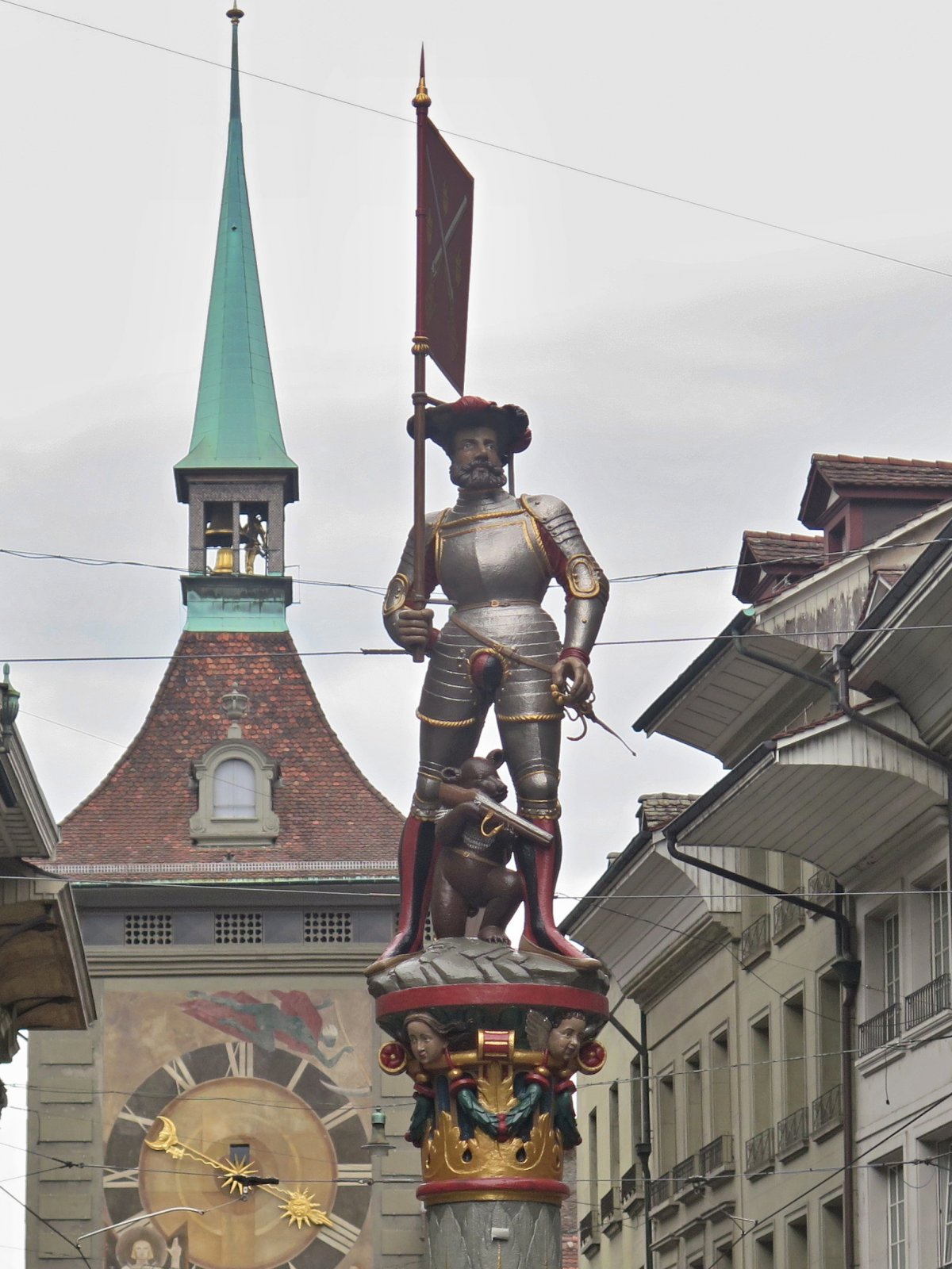 Bern – Střelecká fontána  (Schützenbrunnen)