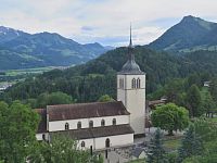 Gruyères – kostel sv. Theodula  (Église Saint-Theodule)