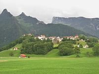 celkový pohled na Gruyères