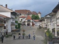 pohled na hrad z Hradní ul.