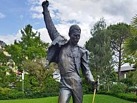 Montreux – socha Freddieho Mercuryho  (Statue de Freddie Mercury)