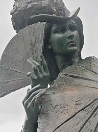 Ženeva – socha císařovny Sissi  (Genève - statue de l’impératrice Sissi)
