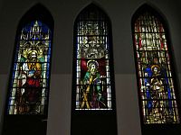 středověké vitráže