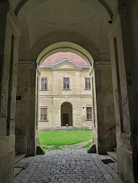 průhled na I. nádvoří