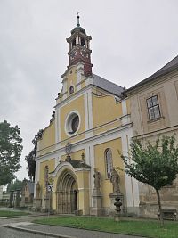 někdejší klášterní kostel Nanebevzetí Panny Marie