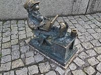 Wroclaw (Vratislav) – trpaslík Programátor  (Krasnal Capgeminiusz Programista)