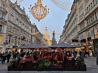 advent v centru Vídně