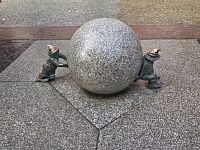 Wroclaw (Vratislav) – trpaslíci Sisyfové  (Krasnale Syzyfki)