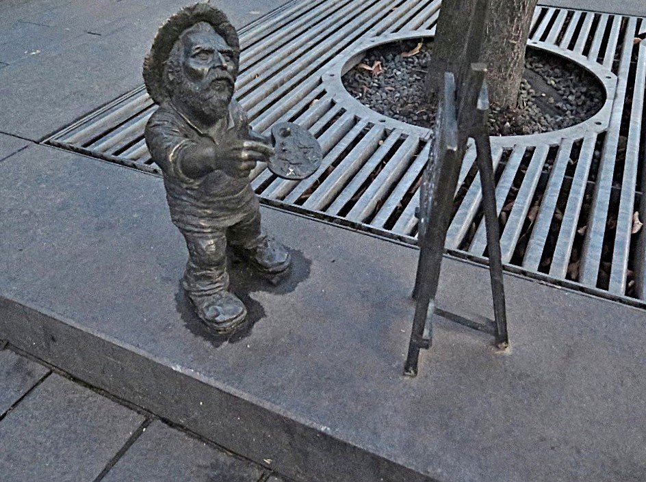 Wroclaw (Vratislav) – trpaslík Vincent  (Krasnal Vincent)