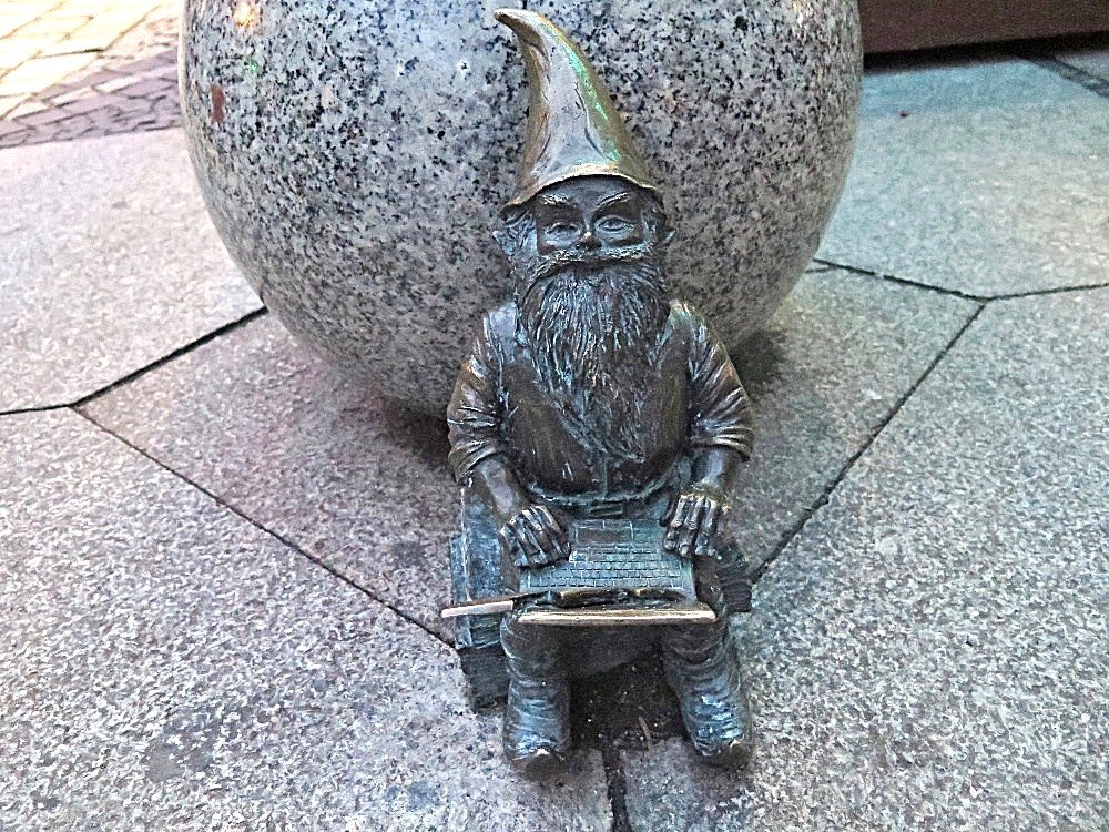 Wroclaw (Vratislav) – trpaslík Bankéř  (Krasnal Bankier)