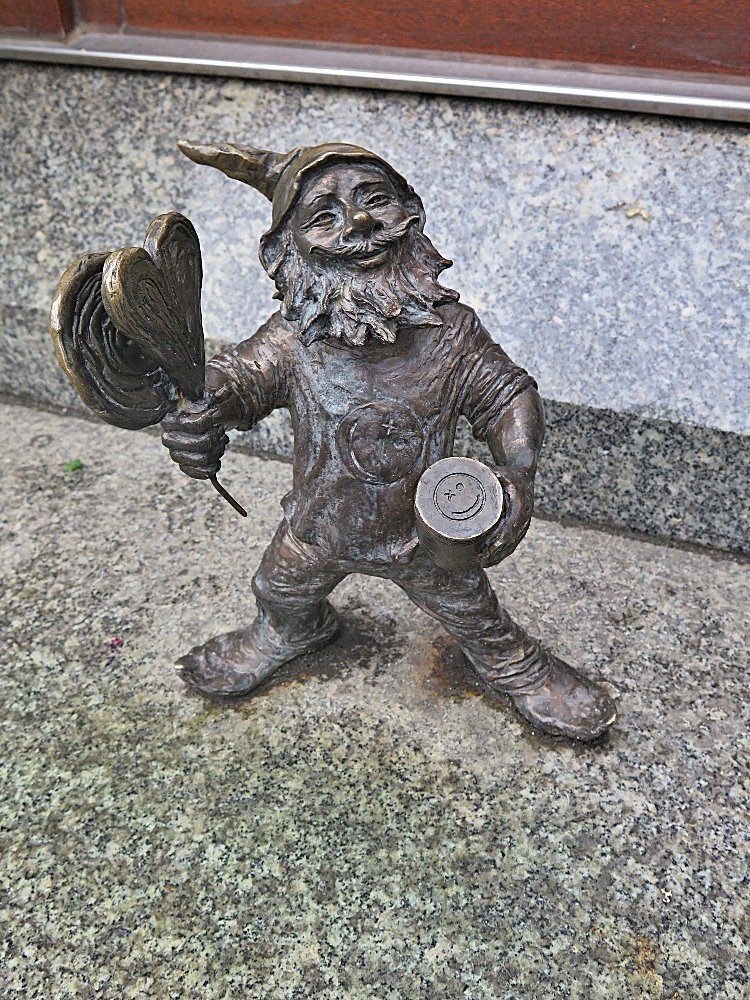 Wroclaw  (Vratislav) – trpaslík Cukrář  (Krasnal Słodziak)