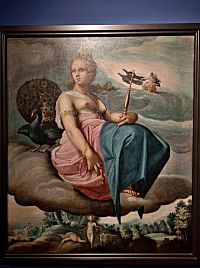 Goltzius - kopie Juno v oblacích