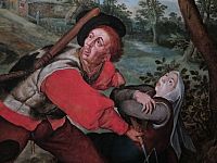 Jan Brueghel st. - Selská rvačka