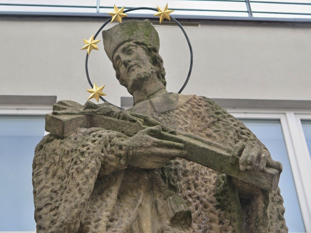 Police nad Metují – socha sv. Jana Nepomuckého