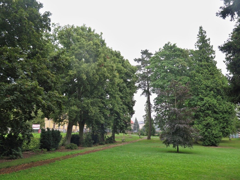 Broumov – park Dětské hřiště