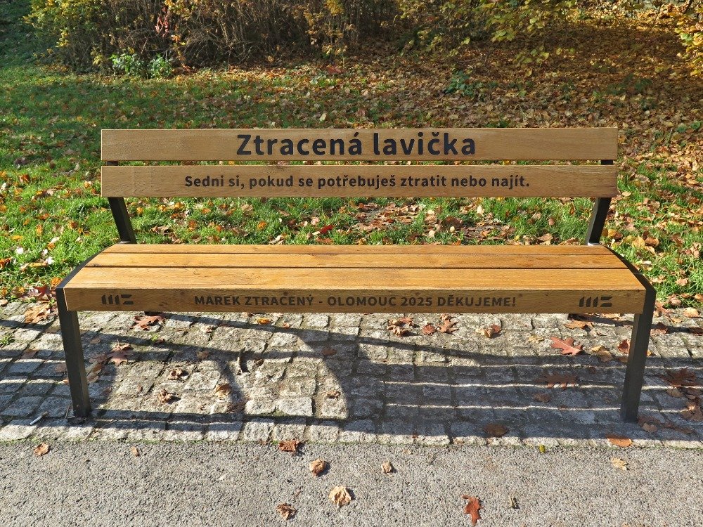 Olomouc – Ztracená lavička
