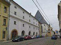 Sokolská ulice se sladovnou