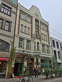 Pardubice – secesní dům Zikmunda a Berty Hostovských