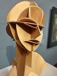 Naum Gabo - Konstruovaná hlava