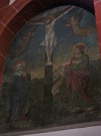 detail freskové výzdoby