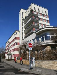 Stuttgart – družstevní bytový komplex Friedricha Eberta  (Friedrich-Ebert-Wohnhof)