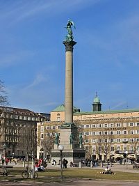 Jubilejní sloup s vrcholovou sochou Concordie