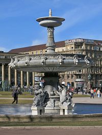 centrální fontána