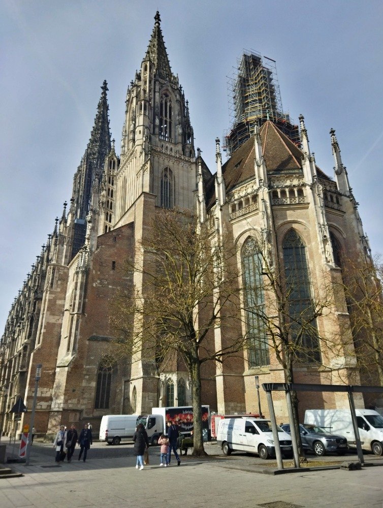 Ulm – Dóm Panny Marie I. – historie a popis  (Münster Unserer Lieben Frau - Geschichte)