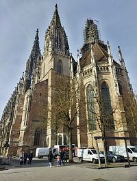 Ulm – Dóm Panny Marie I. – historie a popis  (Münster Unserer Lieben Frau - Geschichte)