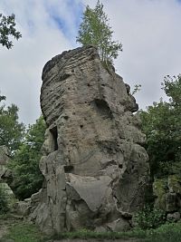 skalní hrad Bischofstein