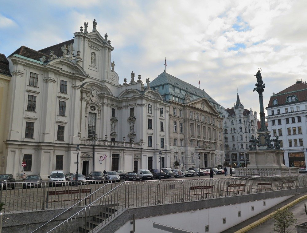 Vídeň – Dvorní kostel Am Hof  (Wien – Kirche Am Hof)