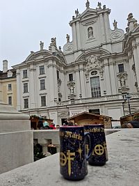 během vánočních trhů