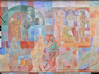 detail freskové výzdoby