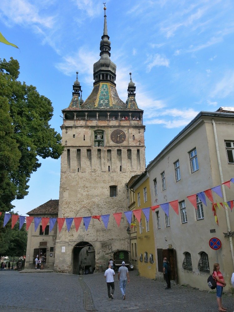Šegešvár  - Hodinová věž  (Sighișoara - Turnul cu Ceas)