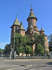 Temešvár – katedrála Tří hierarchů  (Timișoara - Catedrala Mitropolitană Ortodoxă)