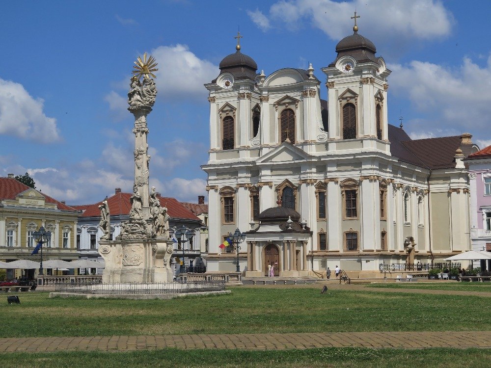 Temešvár - katedrála sv. Jiří  (Timișoara - Domul Sfântul Gheorghe, Catedrala romano-catolică)