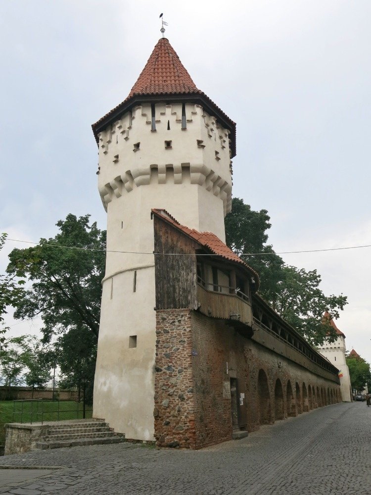 Sibiu – Tesařská věž  (Turnul Dulgherilor)
