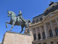 Bukurešť – jezdecká socha krále Karla I.  (București - Statuia ecvestră a Regelui Carol I)