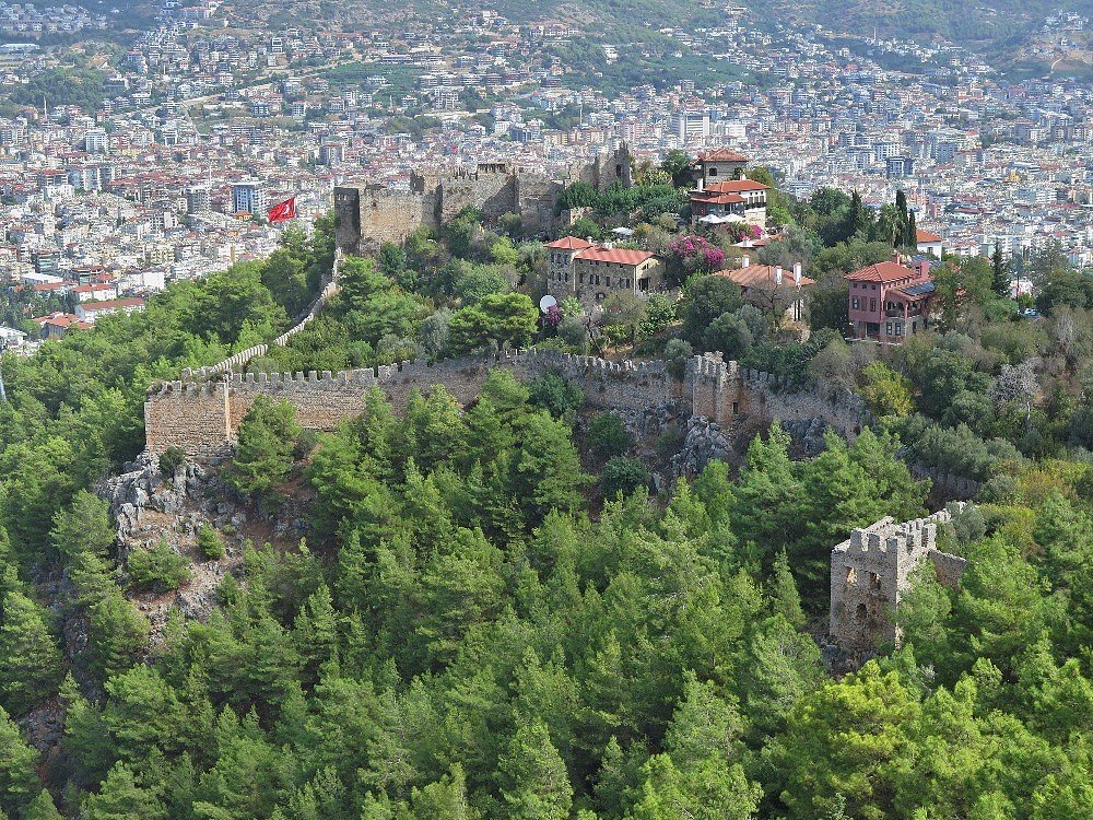Alanya – hrad Ehmedek  (Ehmedek Kalesi)
