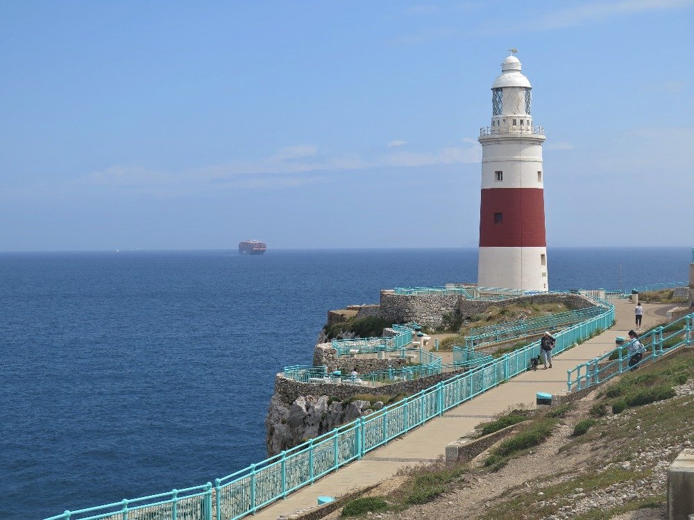 Gibraltar – maják Europa Point  (Europa Point Lighthouse)