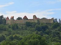 hradní pevnost nad Saschizem